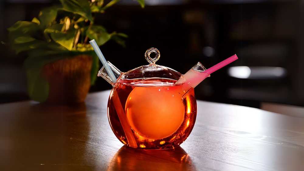 Personalized cocktail glass