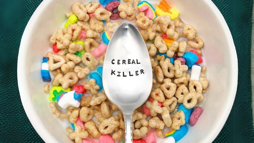 Cereal Killer spoon for funny breakfast