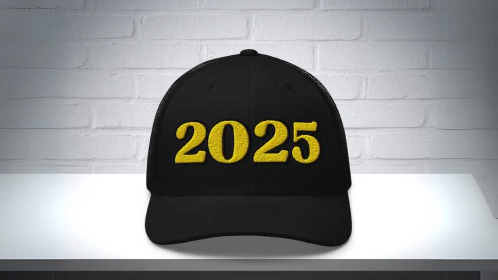 2025 embroided cap