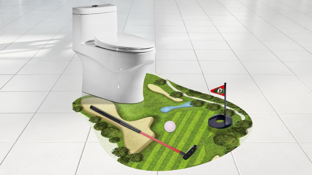 Toilet golf game for golf lovers Funny Gifts