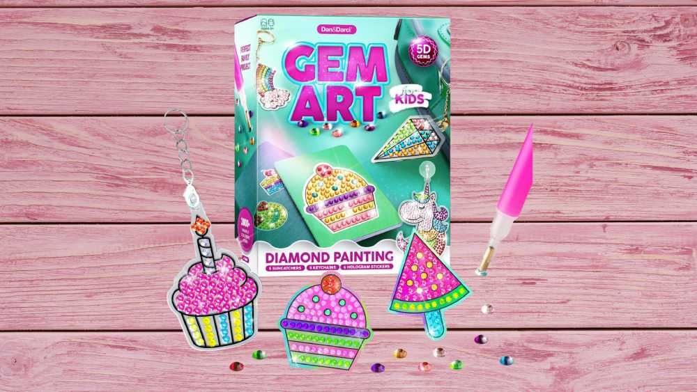 Diamond art kit for girls