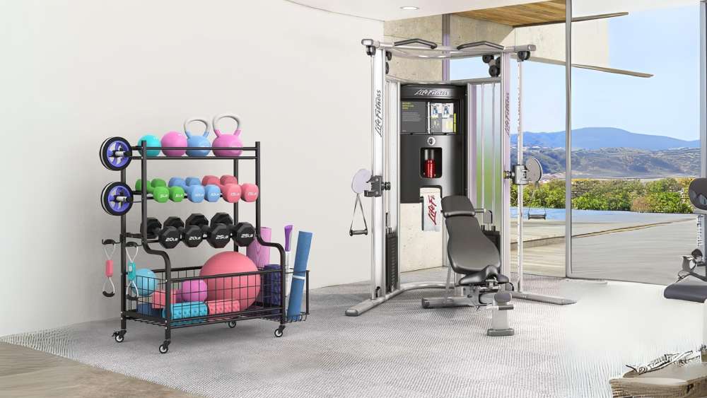 Gym Storage Rack