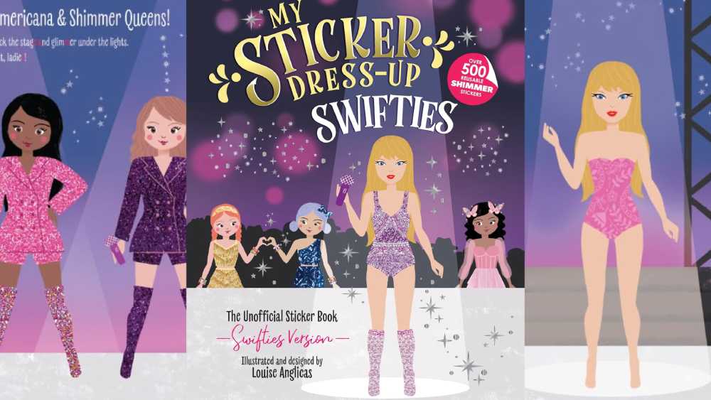 Stciker dress up book