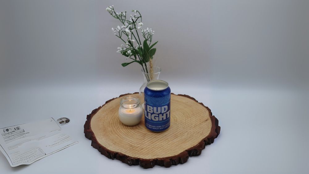 Can candle Bud Light