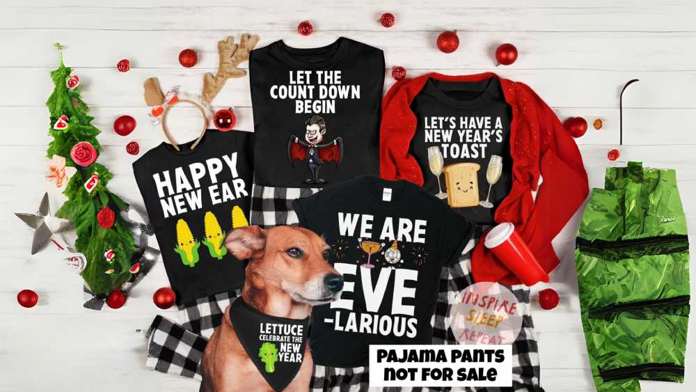 Family New Year Crew Pajamas