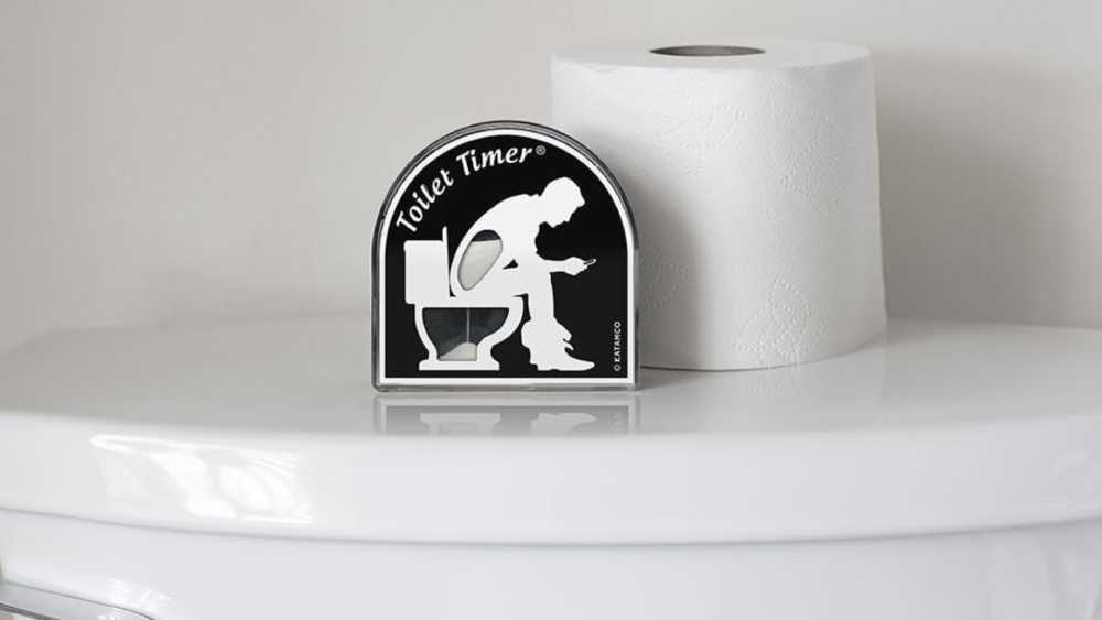 Toilet timer funny gifts