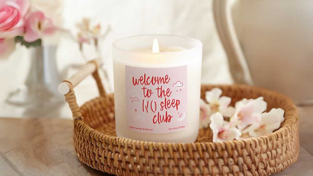 Funny candle for first time parents