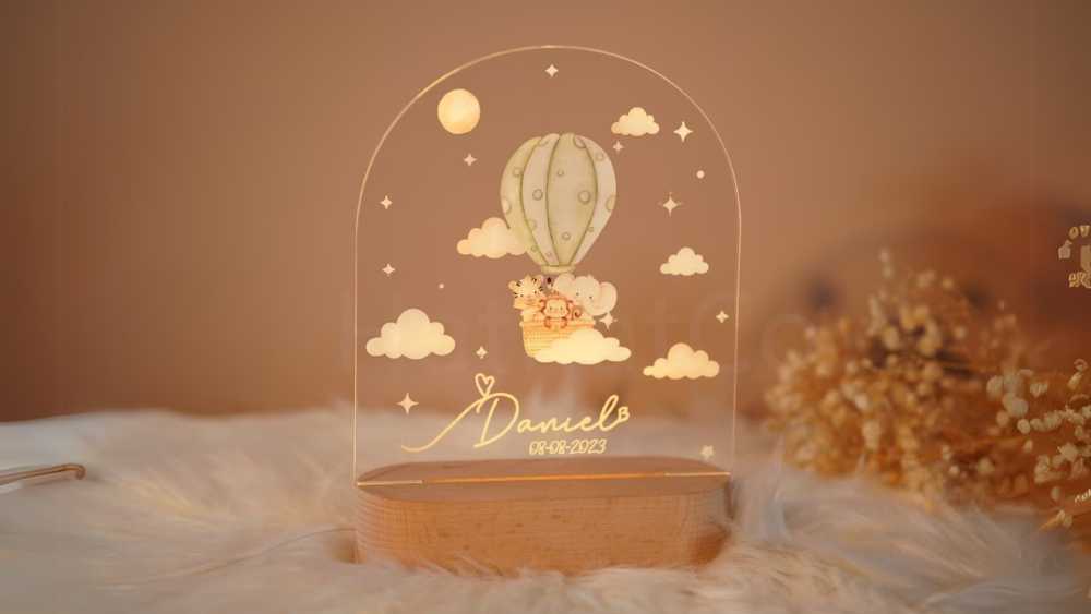 Nightlight for baby customizable
