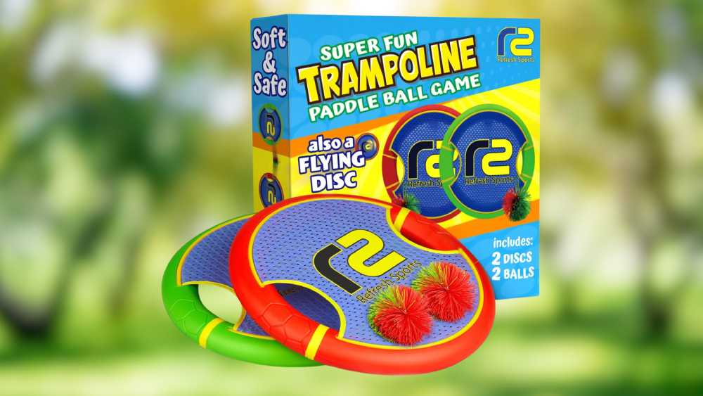 High Grade Trampoline Paddle Ball 