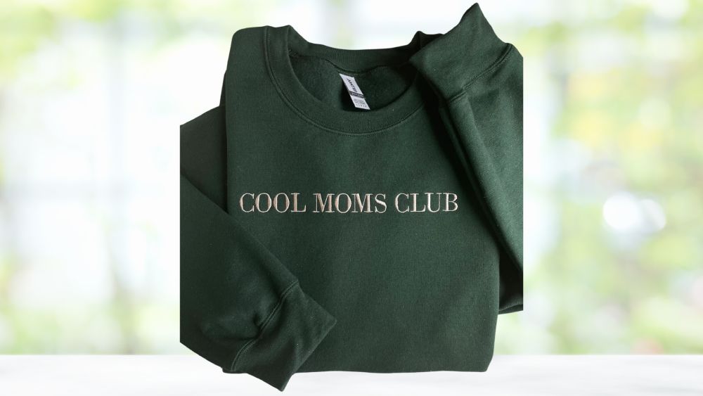 Sweatshirt for new moms
