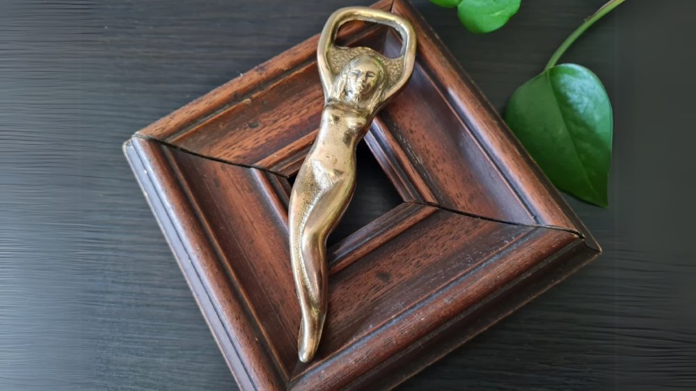 Brass bottle opener