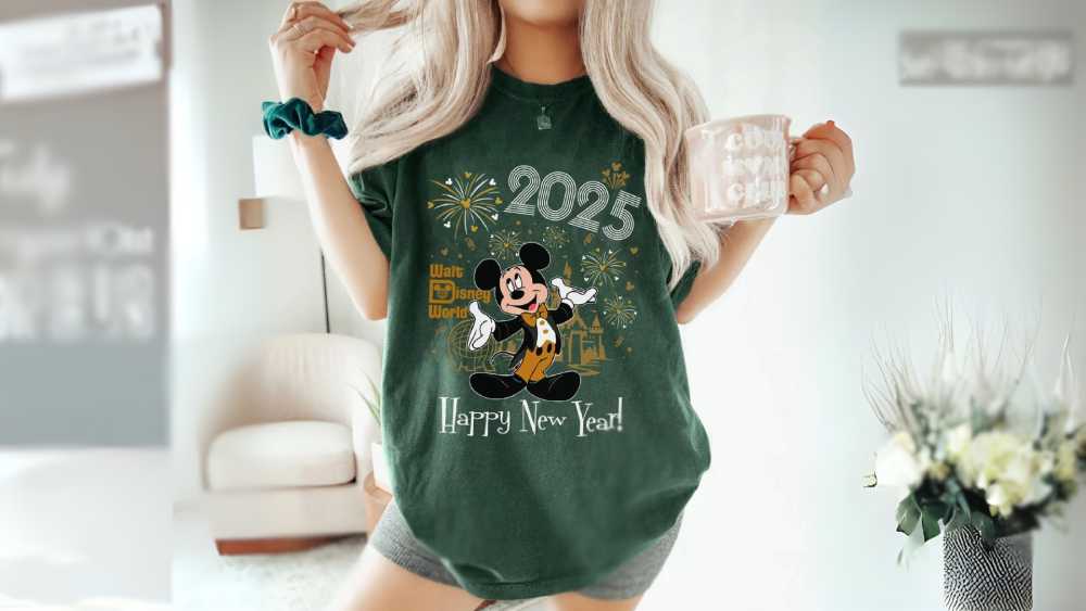 Mickey mouse and friends Happy new year