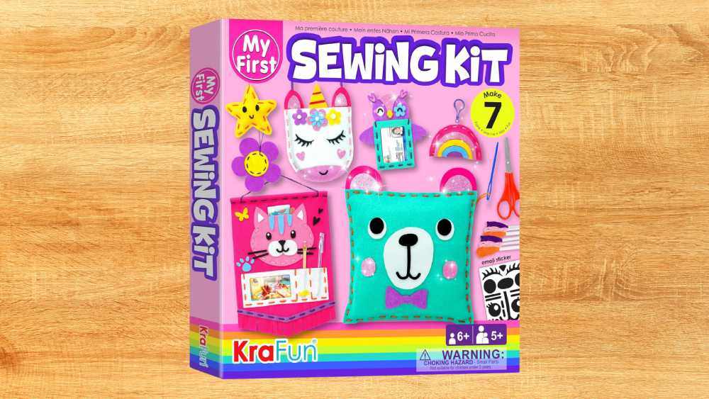 My first sewing kit for kids