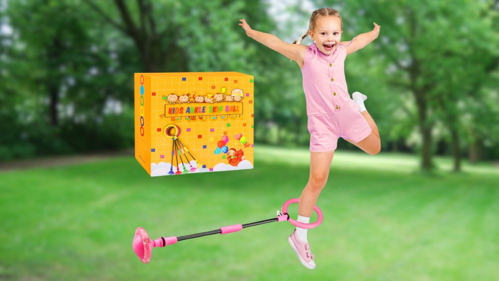 Ankle skip for kids' physical activity