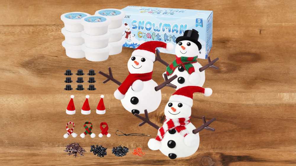 DIY snowman craft kit