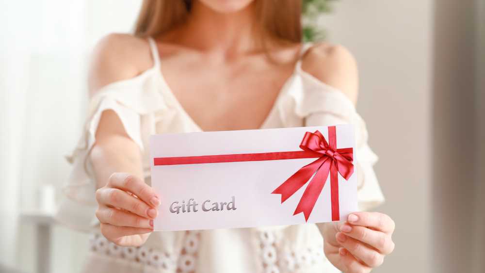 Gift card a practical gift