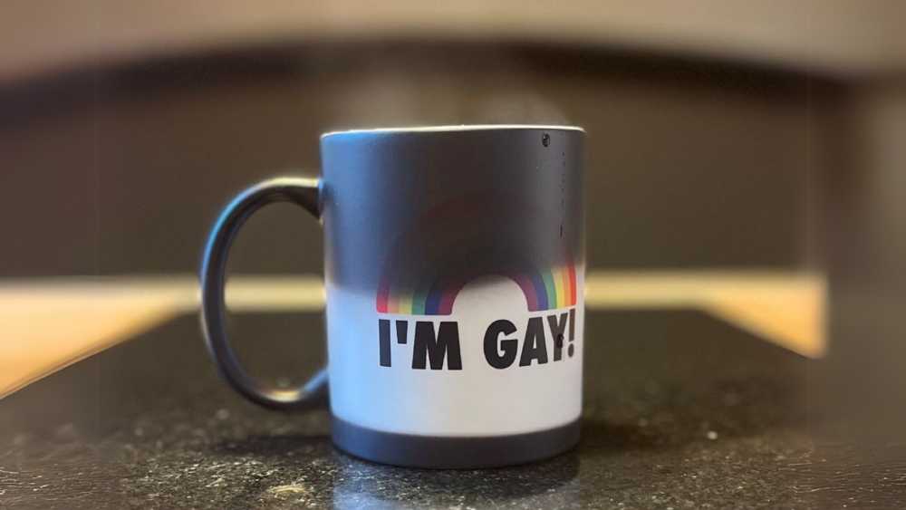 Funny color changing mug funny gifts