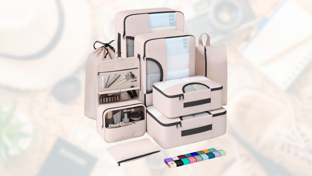 Packing cube organizer
