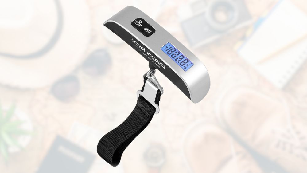 Portable digital luggage baggae scale