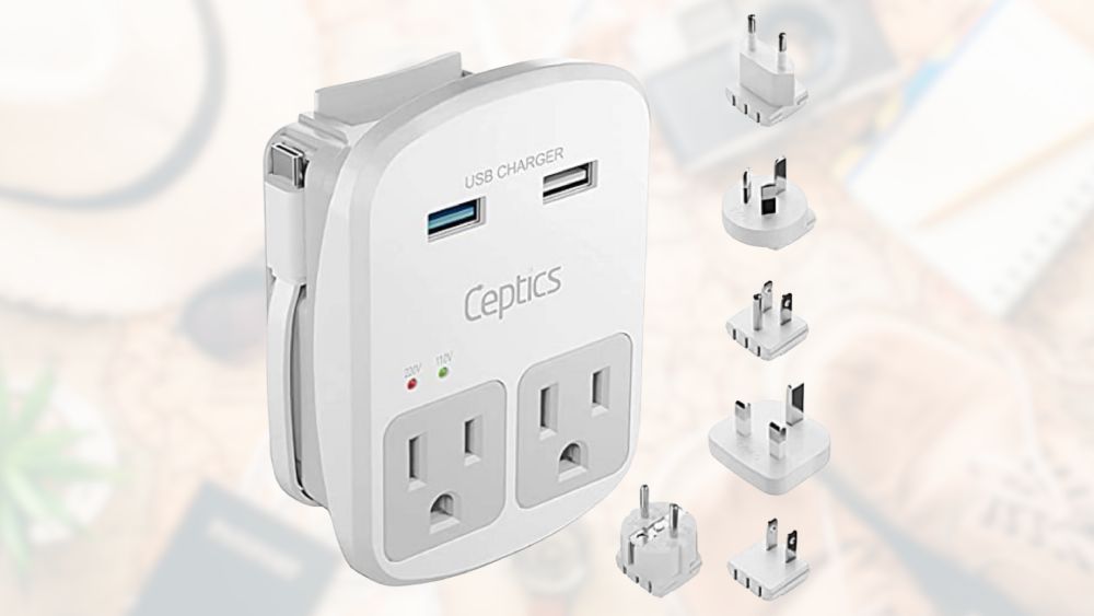 Travel adapter kit for universal use