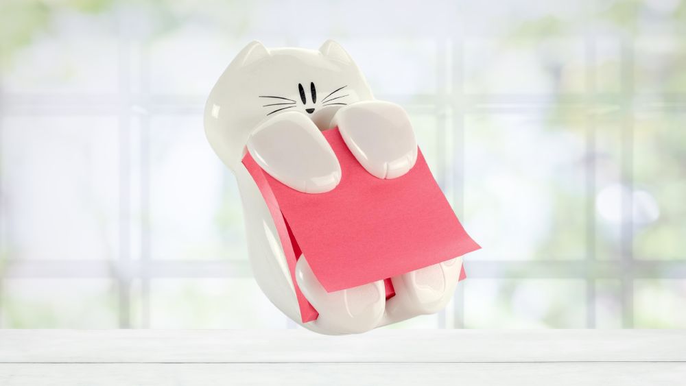 Note dispenser post it notes