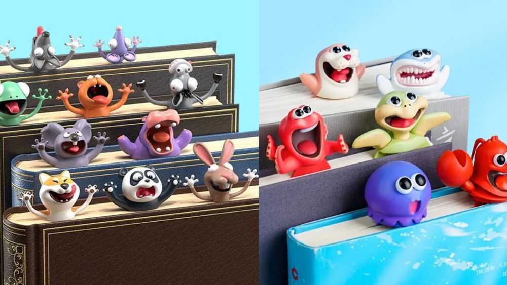 Funny Animal Personalized Wacky Bookmarks