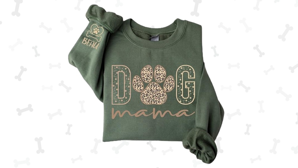 Custom dog mom sweatshirt