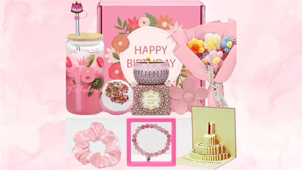 18th birthday gift box 