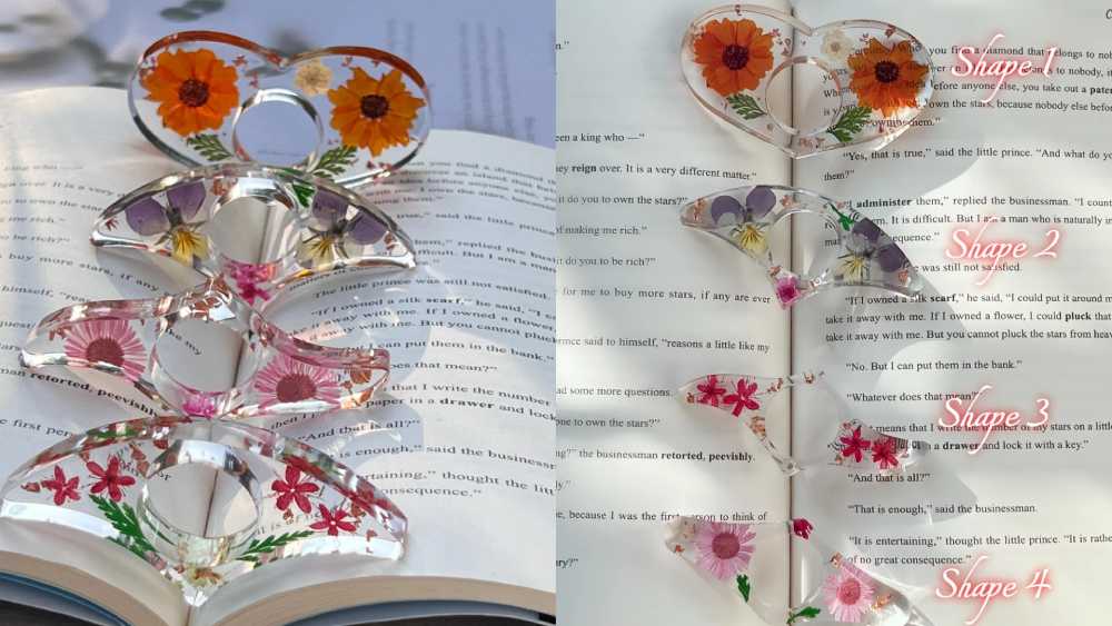 Resin page holder 