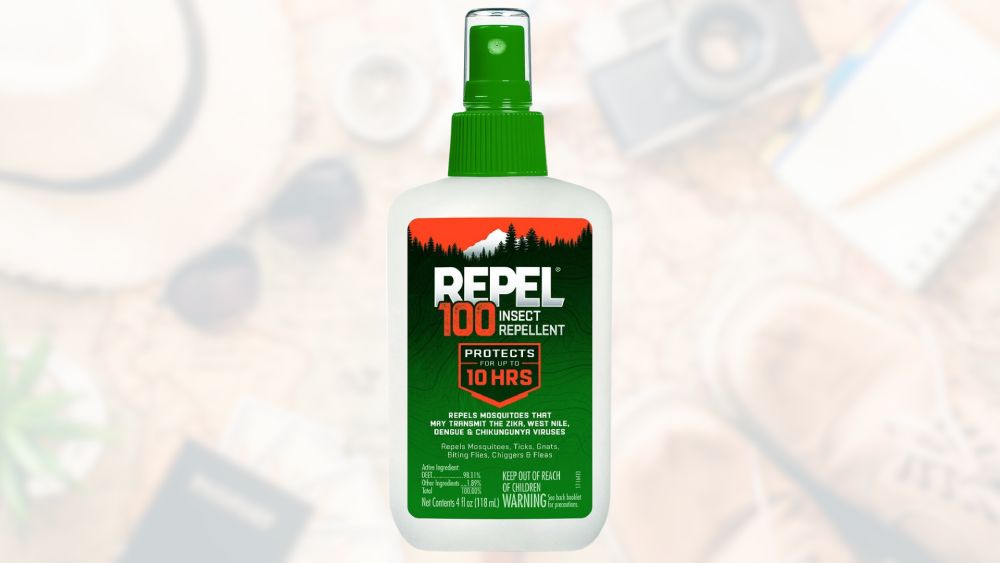 100 insect repellent pump spray bottle