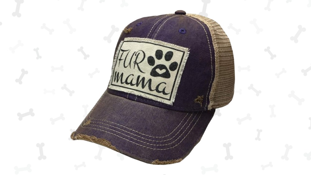 Vintage hat for fur mama