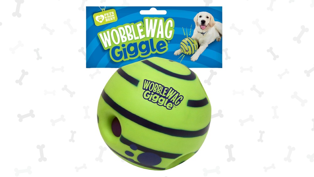 Wiggle ball for dogs