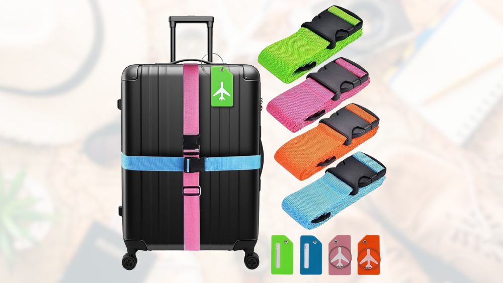 Strong luggage straps for secure travel