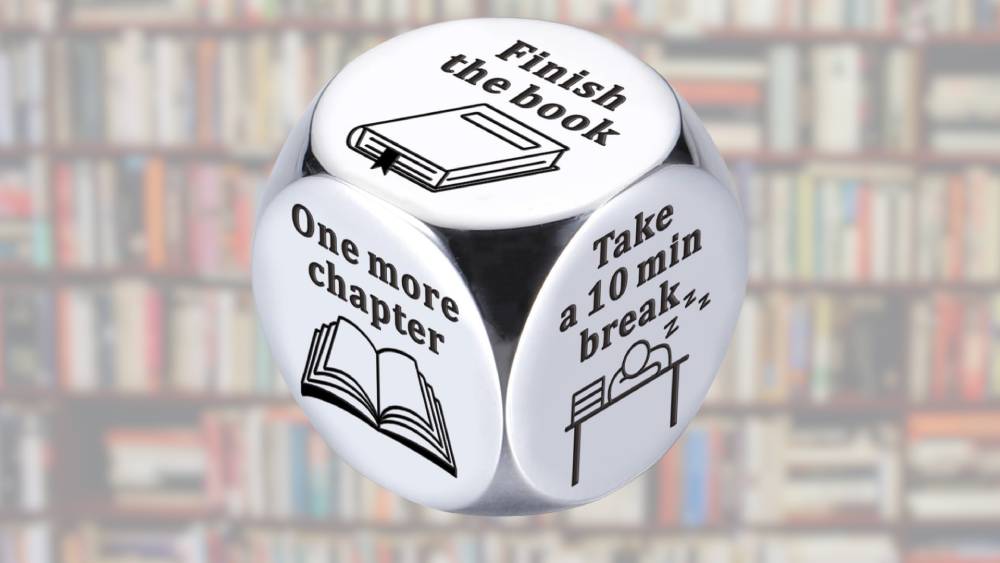 Decision dice for book lovers