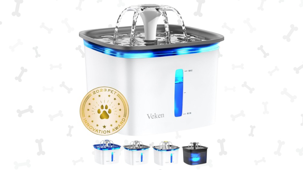 Pet fountain water dispenser