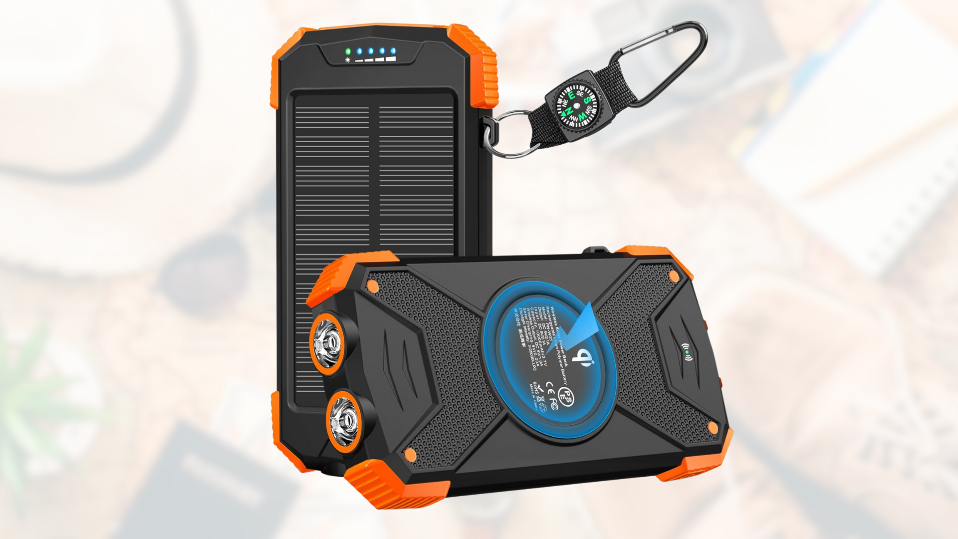 Powerbank solar for convinience