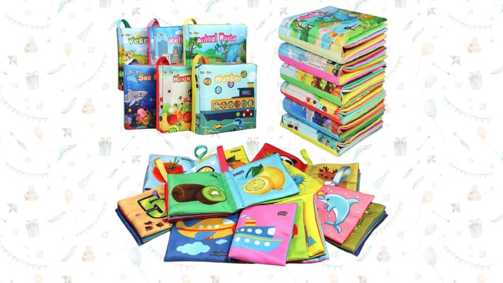 Cloth books for baby