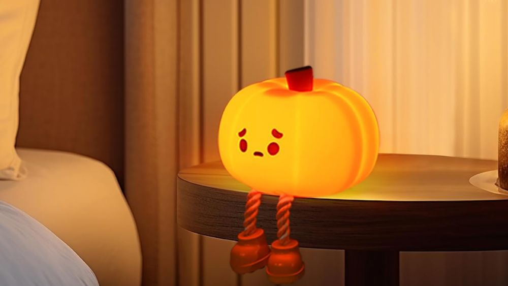 Pumpkin night light cute design