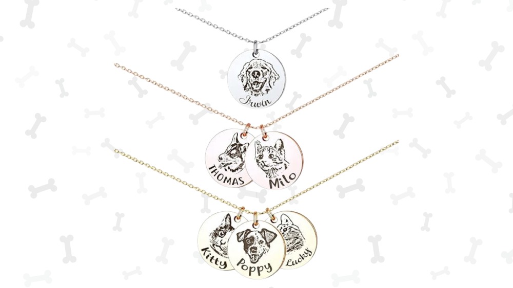 Personalized pet necklace