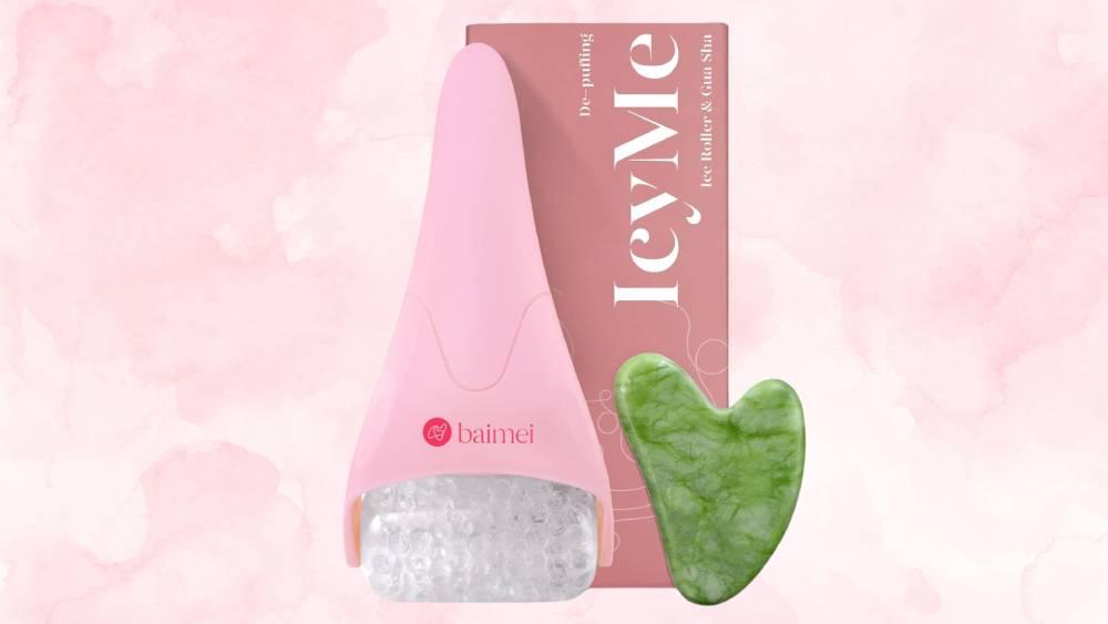 Ice Face Roller and Gua Sha 18th Birthday Gift Ideas