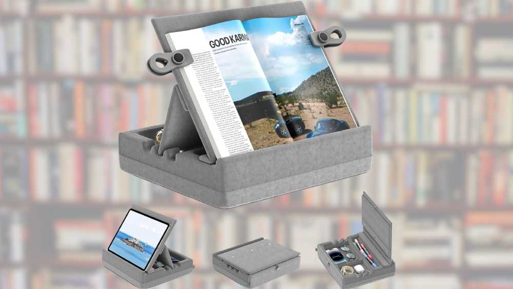 Stylish Book Stand with Storage