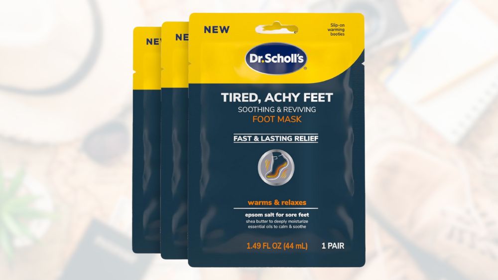 Foot mask for tired feet