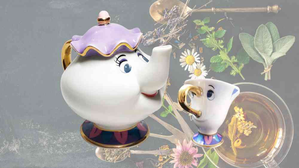 Beauty And The Beast Teapot Mug Tea Set