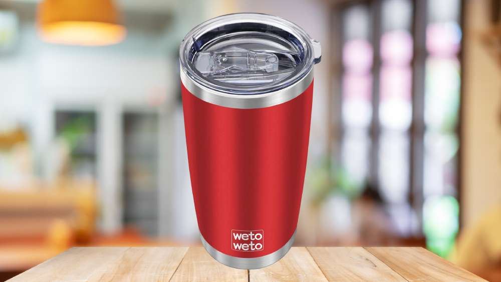 Leak-proof Travel Mug Gift Idea for Red Lovers
