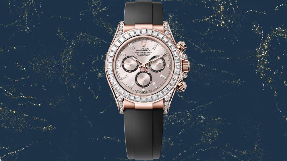 Everose gold and Diamonds watch