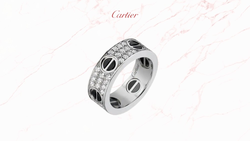 Classic design love ring