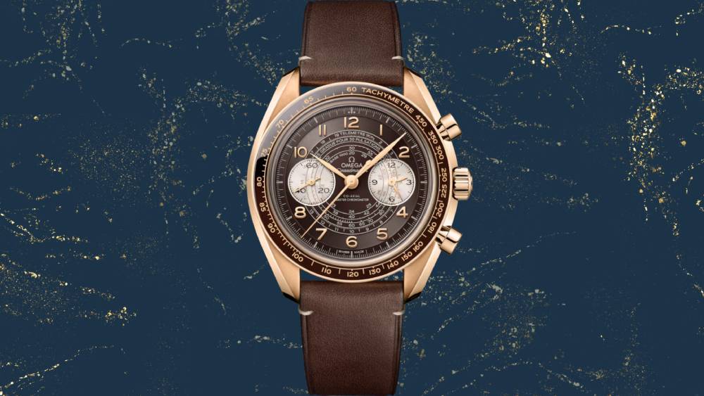 Bronze gold on Leather Strap watch Gift Ideas for Watch Lovers