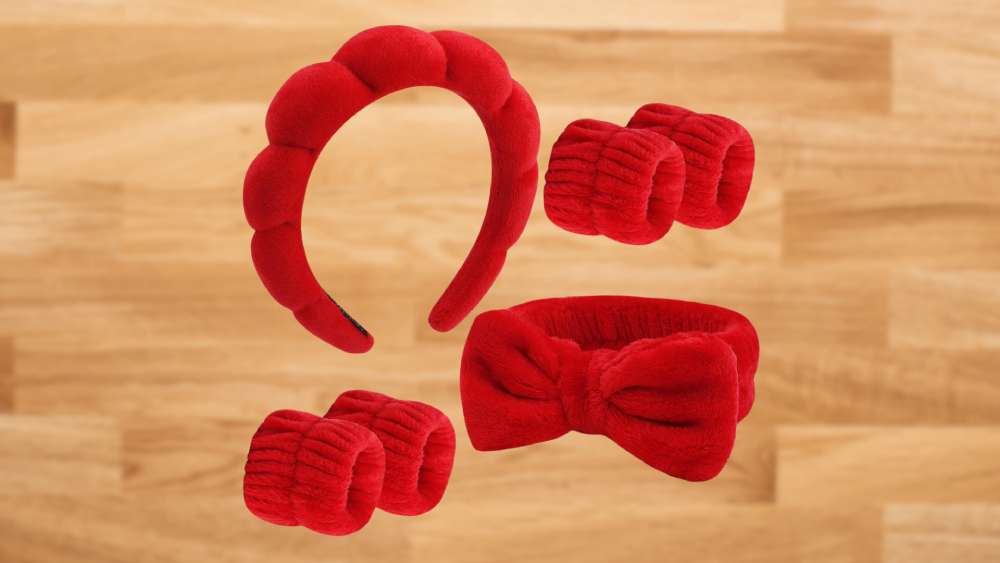 Hairband set Gift Idea for Red Lovers