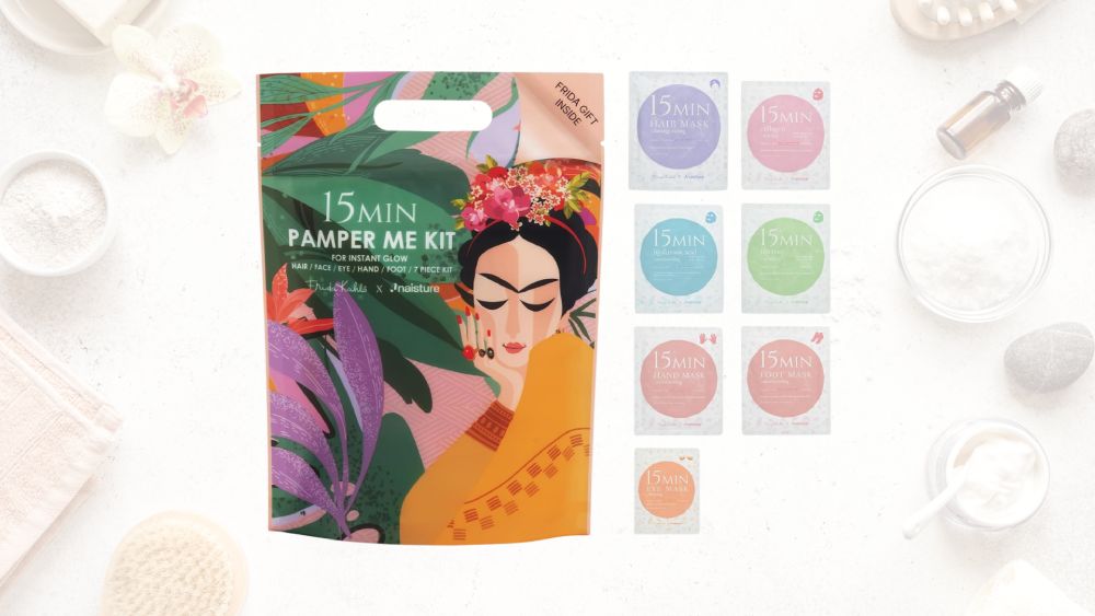 Frida Kahlo-inspired home spa kit