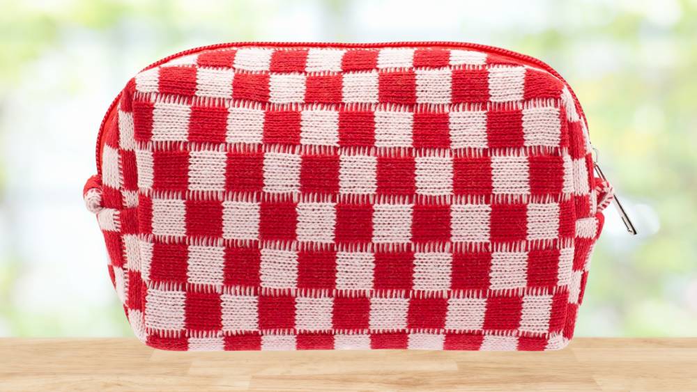 Makeup Bag Gift Idea for Red Lovers